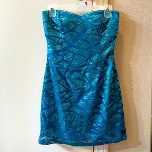 Sequence mini dress